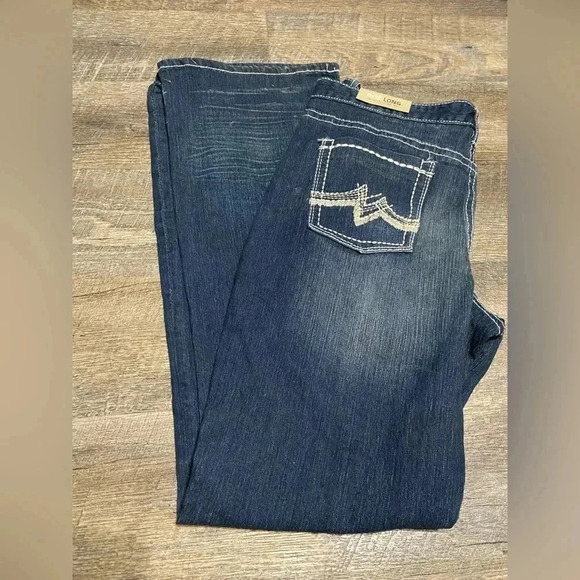 NWT Maurices Taylor 11/12 Long Boot Leg Jeans - Y2K - Picture 1 of 2